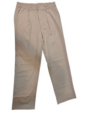Ardene Men's Light Beige Elastic-Waist Chinos